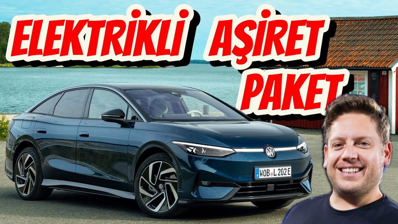 1.9 Milyon TL'lik Elektrikli Passat Geliyor! | Volkswagen ID.7'yi İnceledik @ozgetrafikte