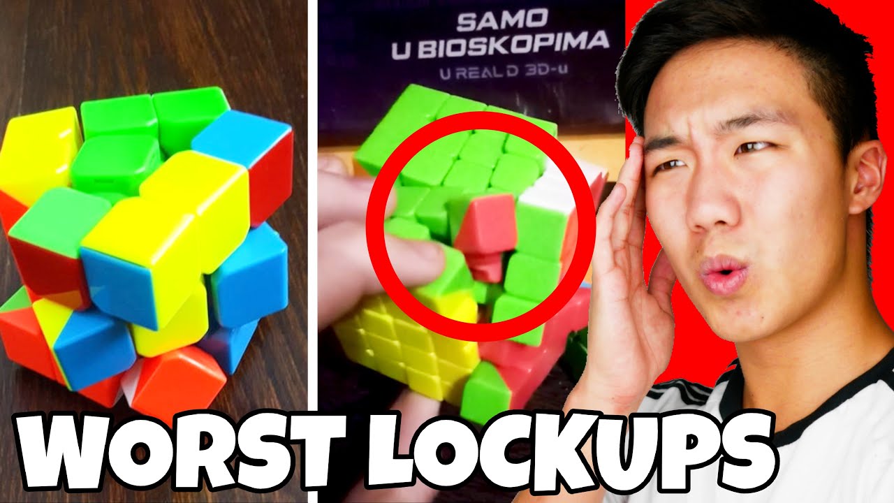 THE WORST LOCKUPS IN CUBING HISTORY