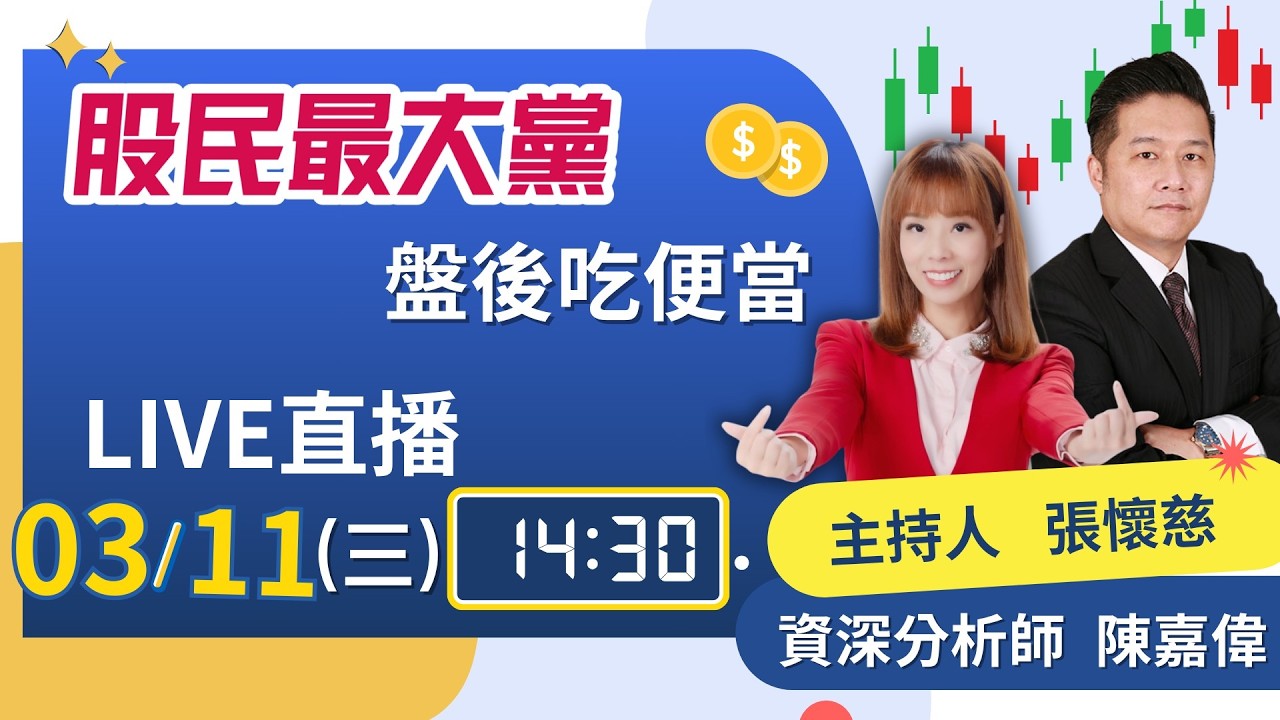 【股民最大黨 盤後吃便當 EP.54】指數強彈站回月線 安啦!?期中選舉卡重要! 美以伊利空已消除?｜張懷慈 feat. 陳嘉偉