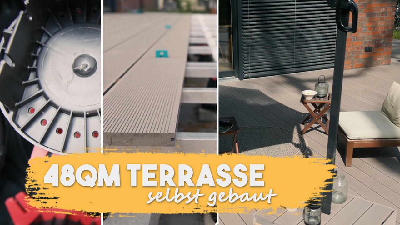 WPC Terrasse bauen auf Stelzlager | myHarry Erfahrung