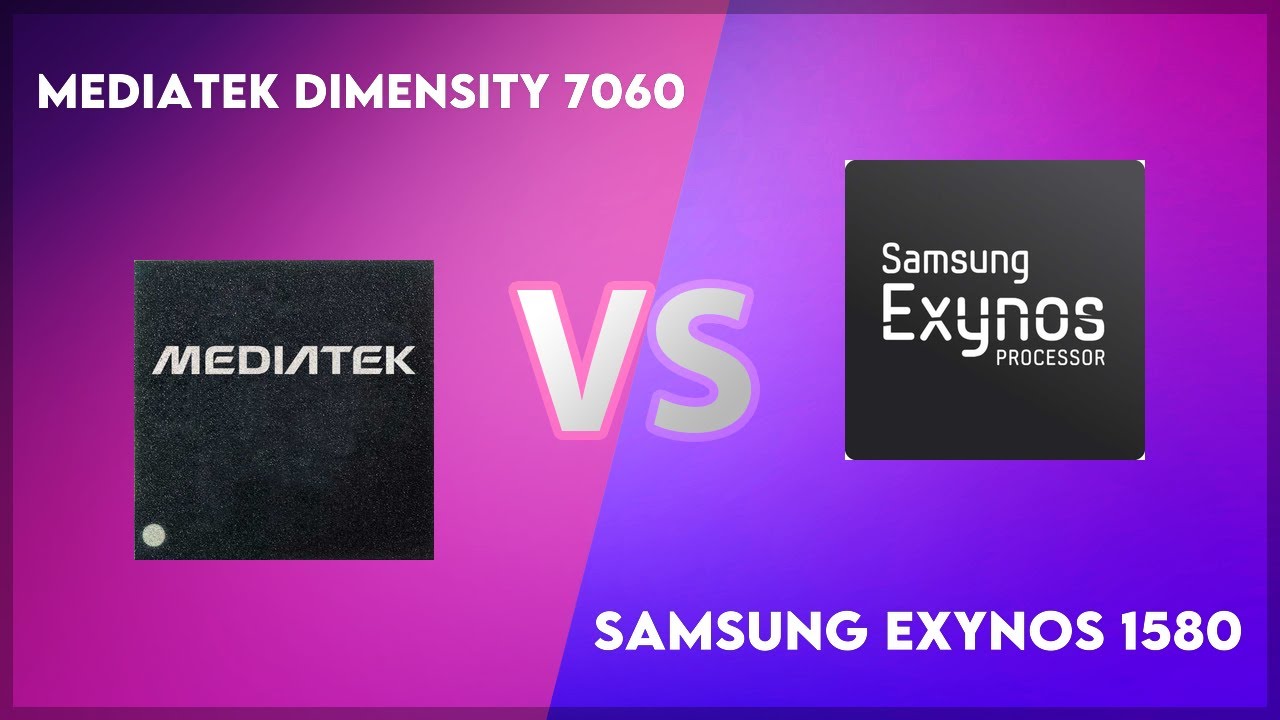 Mediatek Dimensity 7060 vs Samsung Exynos 1580 Technical Comparison