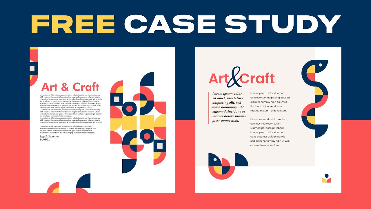 Free Graphic Design Case Study for all Graphic Designers, graphic design pro tips By Om Chinchwankar