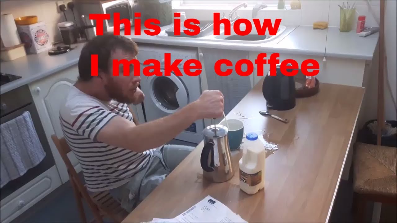 DISABLED Man Makes COFFEE