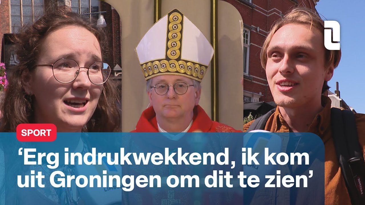 Veel bekijks tijdens installatie Ron van den Hout als bisschop van Roermond | L1 Nieuws