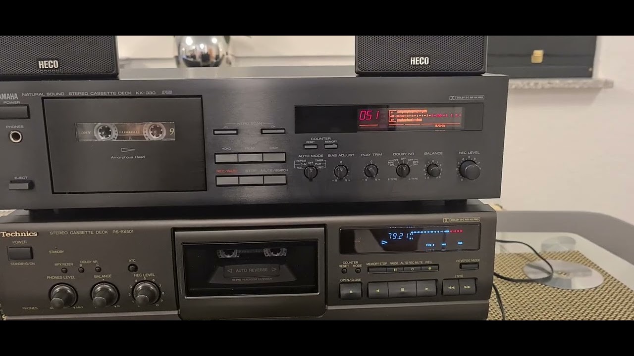 Technics RS-BX 591 und Yamaha KX-330