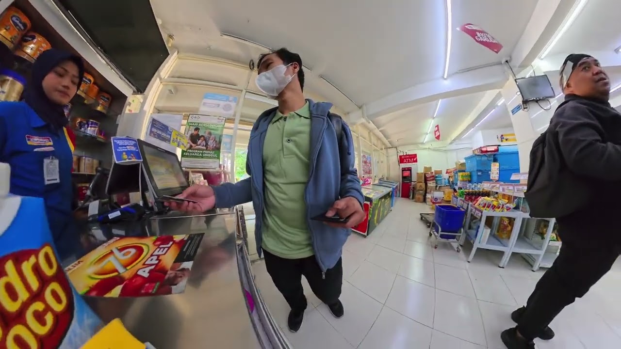 4K Walking Tour Jakarta ⎮Menjelajahi Suasana Padatnya Pusat Kota ⎪Day-5 🇮🇩