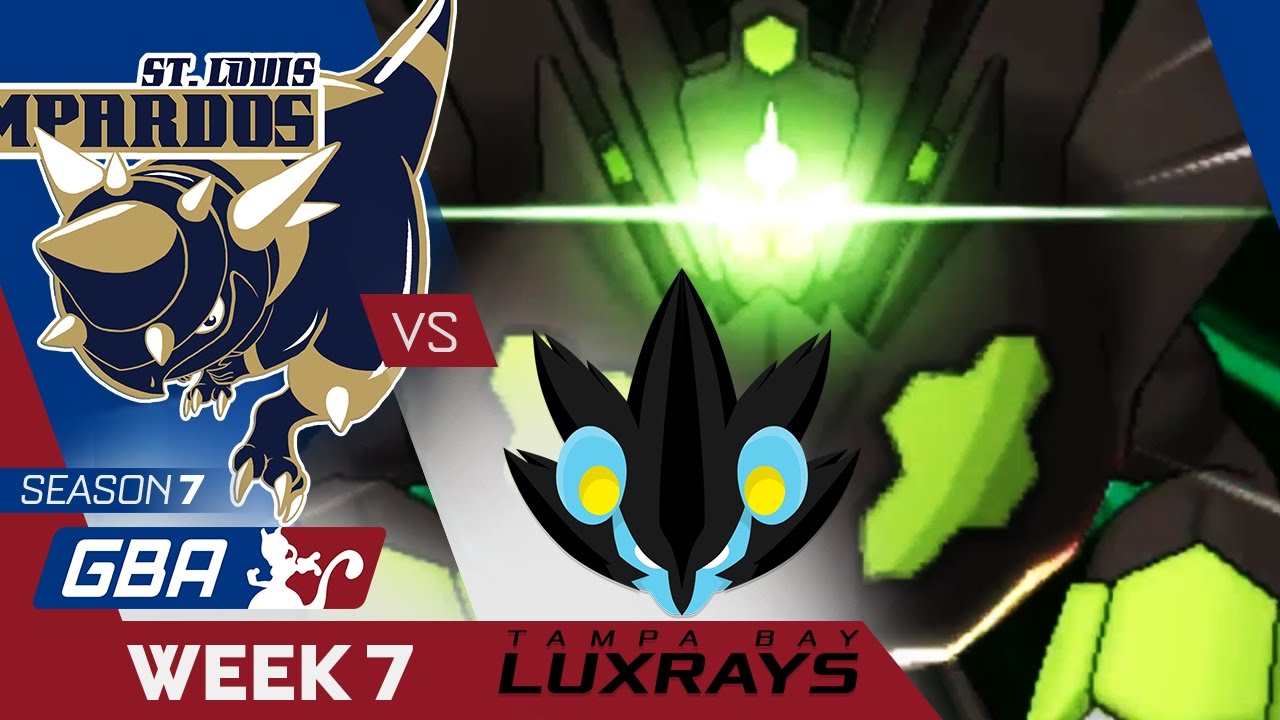 WREAKING HAVOC! St. Louis Rampardos VS Tampa Bay Luxrays Week 7 GBA S7 | Pokemon Sun Moon WiFi