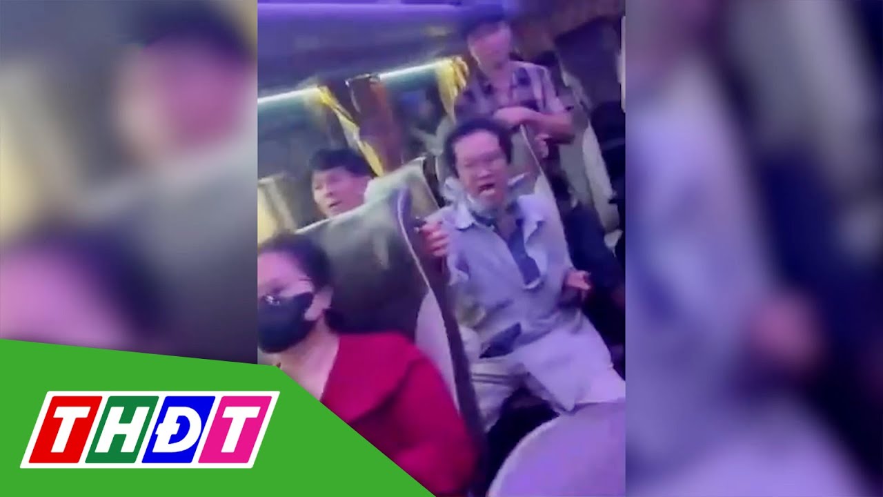 Đồng Th&aacute;p: Xe kh&aacute;ch lạng l&aacute;ch truy đuổi xe tải, h&agrave;nh kh&aacute;ch hoảng loạn xin xuống xe | THDT