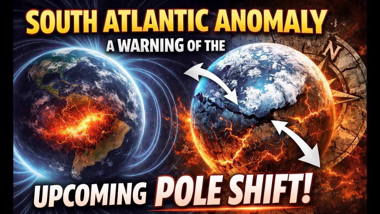 The South Atlantic Anomaly is a Warning of the Upcoming Magnetic Pole Shift.