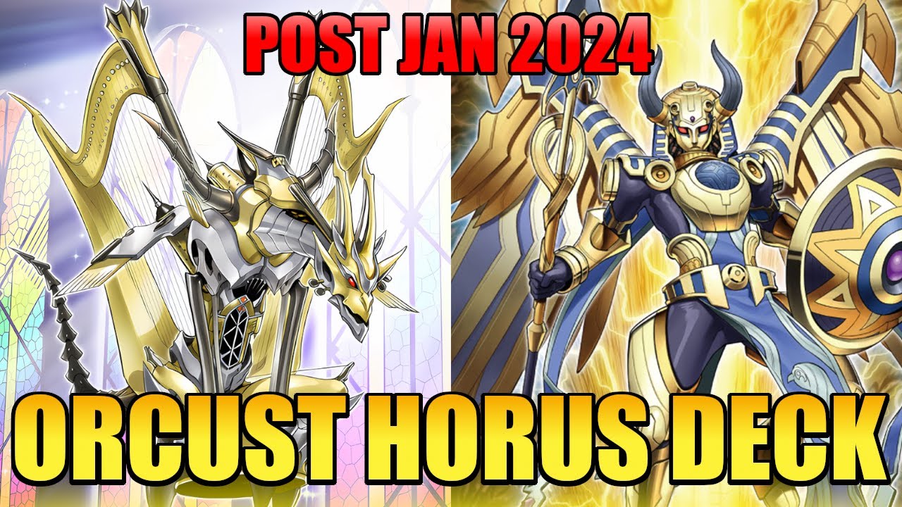 MUST KNOW 1 CARD COMBO! ORCUST HORUS DECK PROFILE | Yu-Gi-Oh!