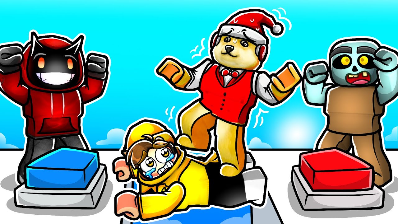 Мы играли в командные головоломки для 4 игроков в ROBLOX