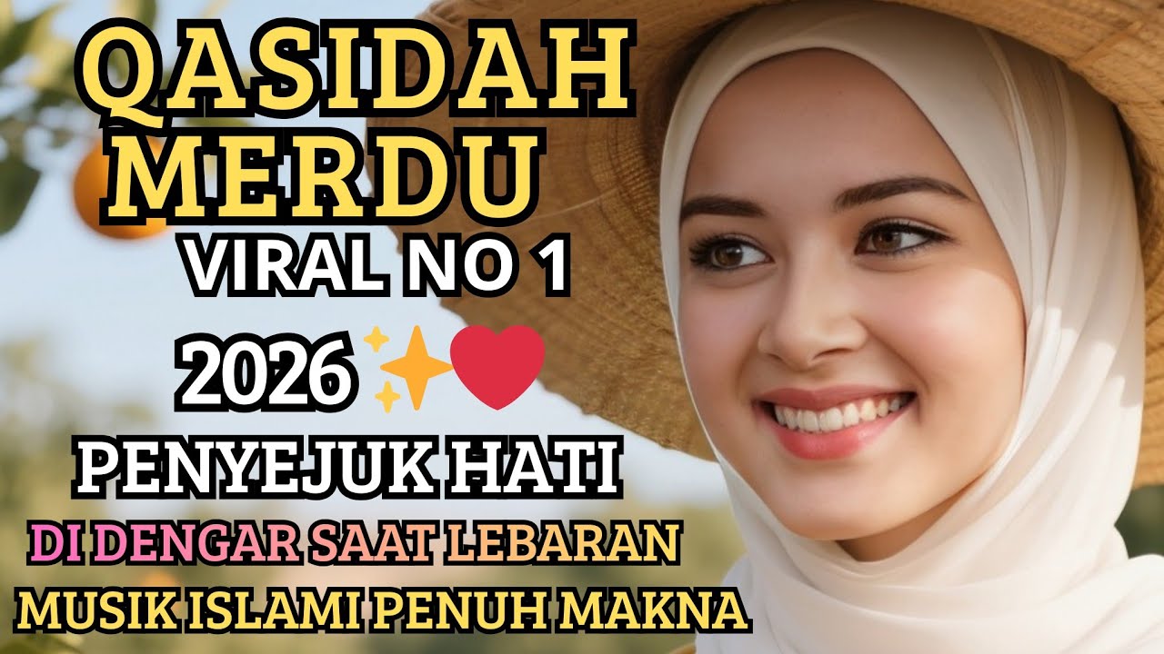 KOLEKSI TERMAHALL QOSIDAH MERDUU ✨️ MUSIK ISLAMI PENUH MAKNA ❤️ PALING ADEM DI DENGAR WAKTU LEBARAN