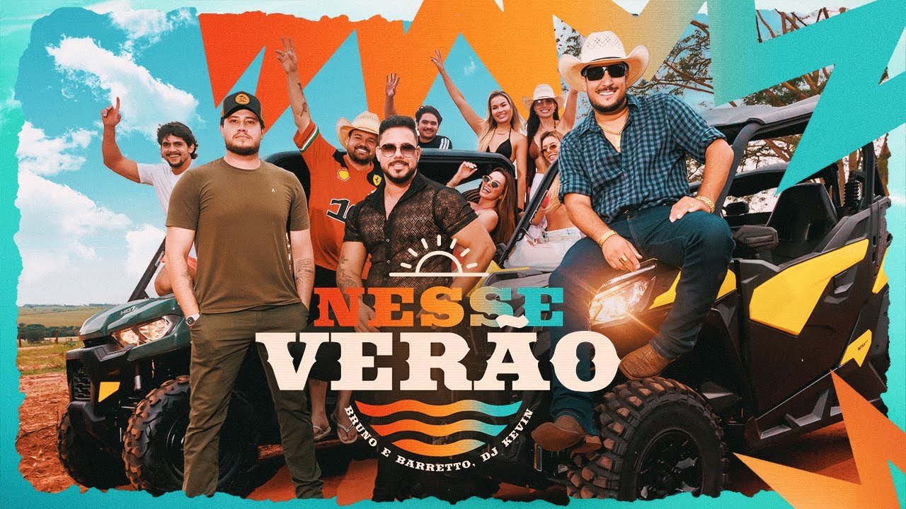 NESSE VERÃO - Bruno & Barretto , @DJKEVIN [ Clipe Oficial ]