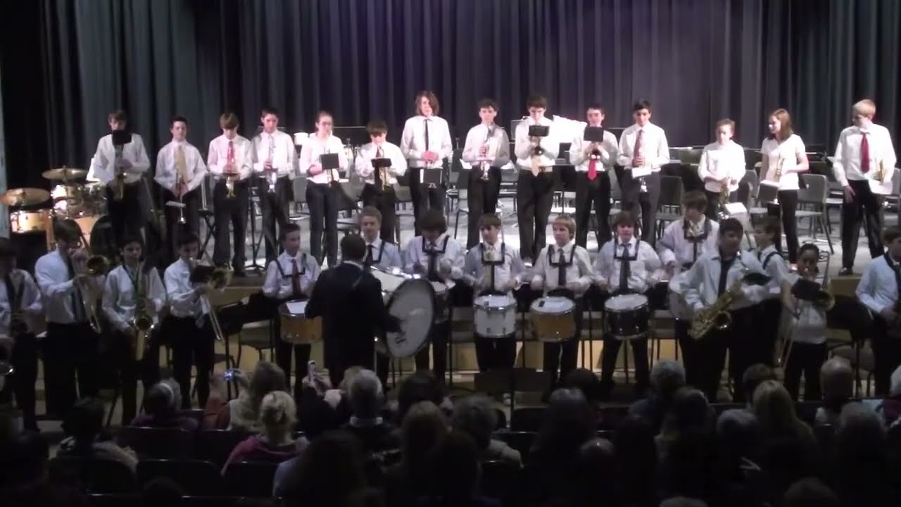 WPMS_8thGradePepBand_Winter 2012-13