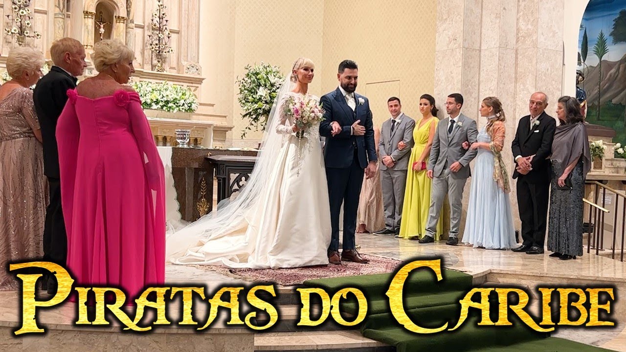 Piratas do Caribe - Música para saída dos padrinhos