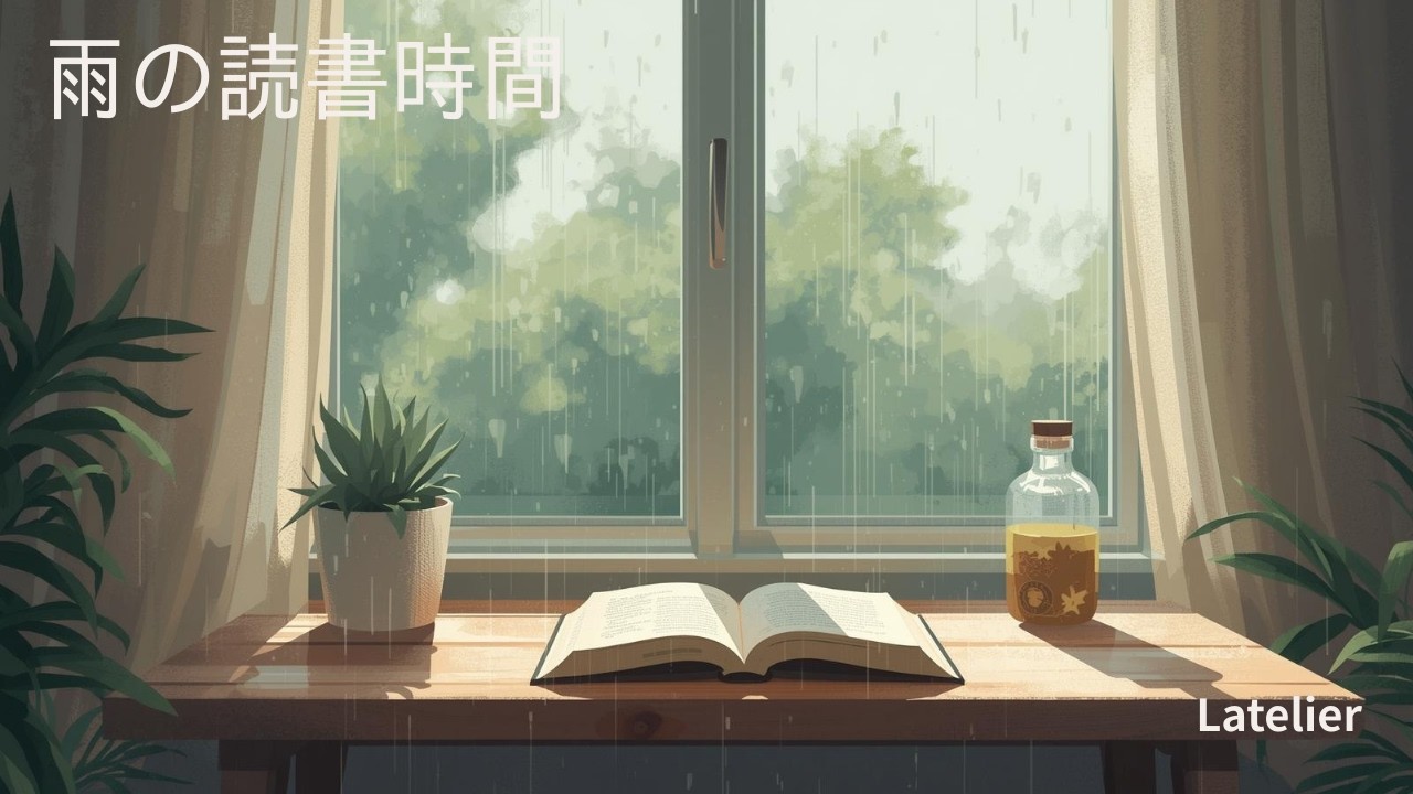 雨の読書時間｜30分集中Lo-fi
