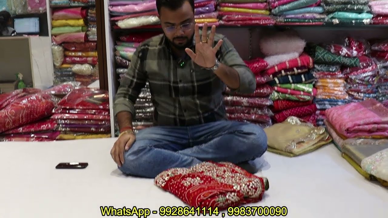 🔥जयपुरी साड़ी जो हमेशा।वेटिंग में रहती है…| Latest Jaipuri Saree Collection 2025
