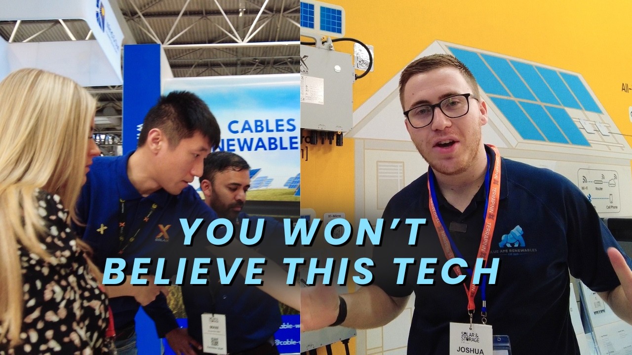 We Found INSANE New Solar Battery Tech at Solar Storage Live 2025