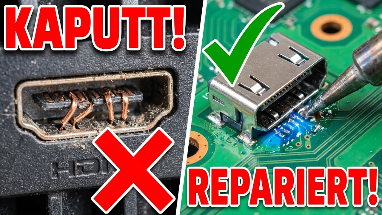 PS5 HDMI Port Zerstört👀😱
