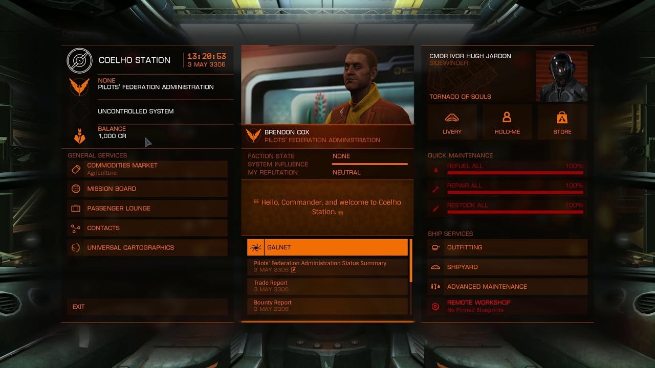 Elite Dangerous 3.3 Beginners guide - Episode 1