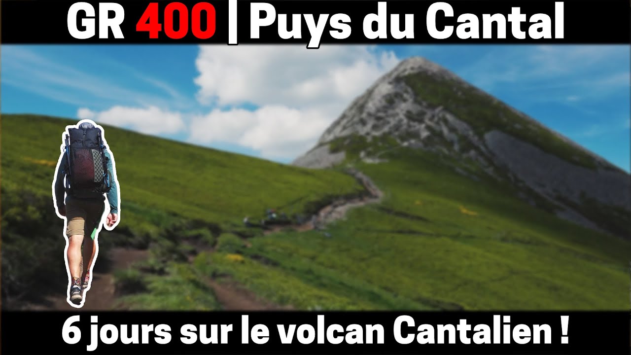 GR400 | 6 jours de rando et bivouac en mode LÉGER | Puys du CANTAL ! 🌋🏕🌲🌿😎👍