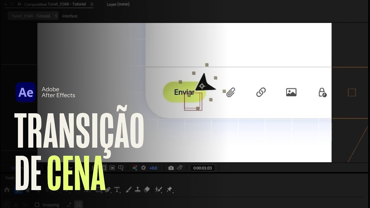 Túnel de TRANSIÇÃO para ANIMAÇÃO de INTERFACES - Com Giovane Alencar