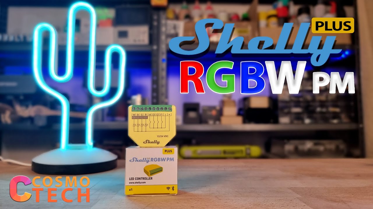 SHELLY PLUS RGBW PM: La Guida Definitiva alla Configurazione e Installazione