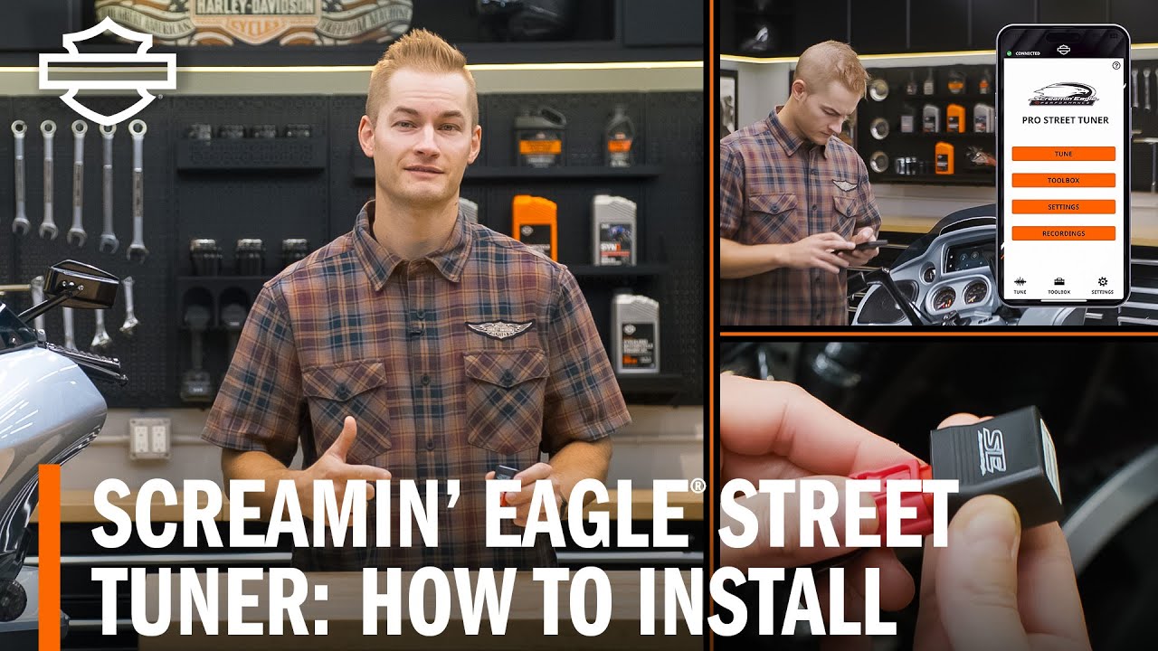 Как установить: уличный тюнер Harley-Davidson Screamin' Eagle Pro
