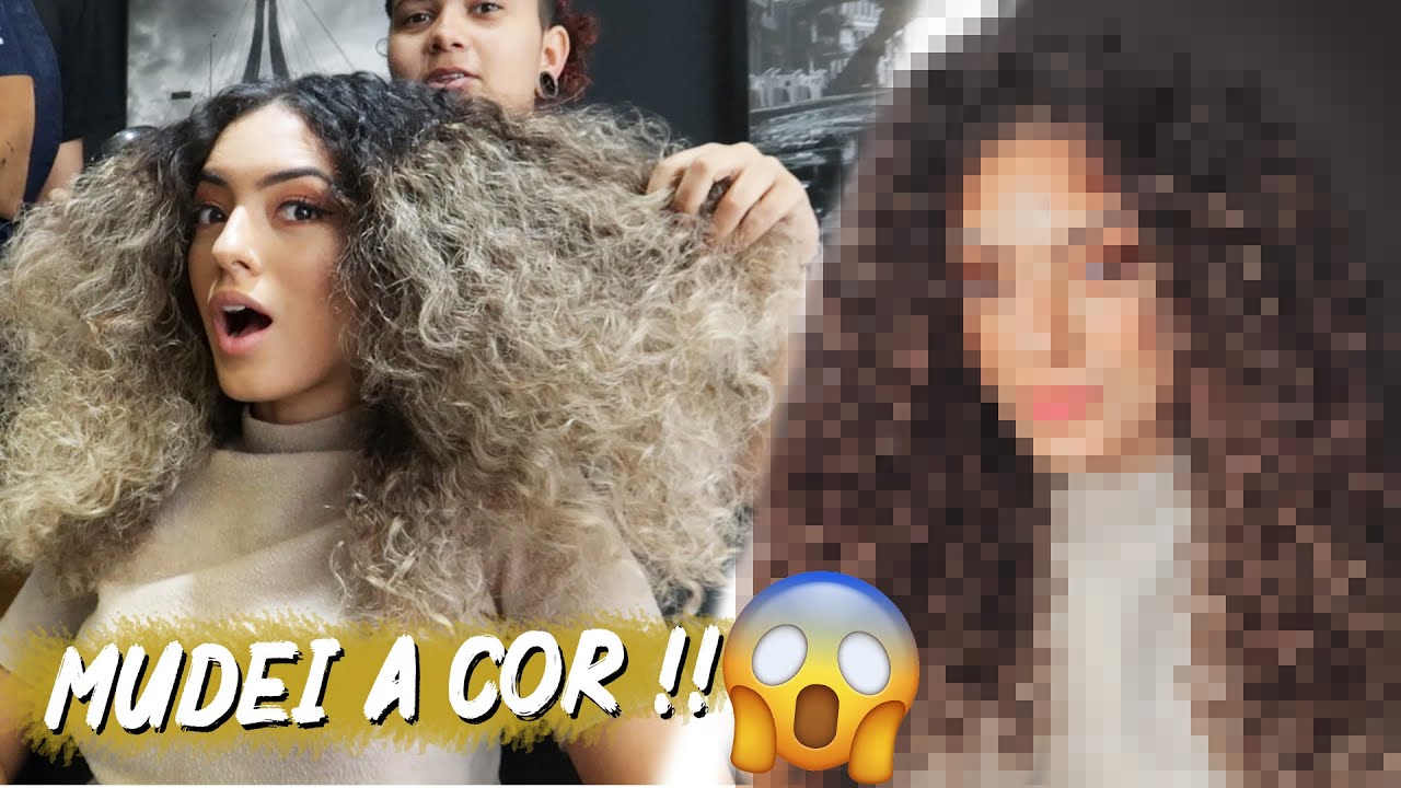 MUDANÇA RADICAL NA COR DO MEU CABELO 😱