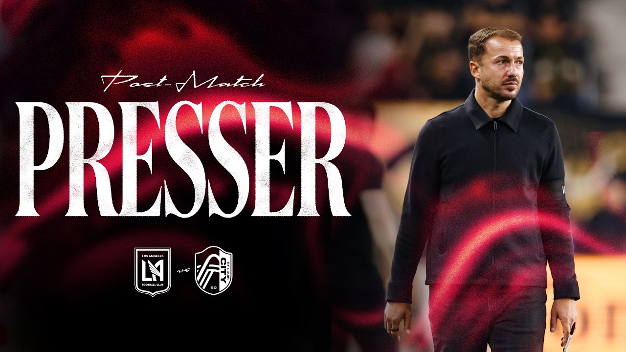 Yoann Damet and Marcel Hartel Post-Match Presser | LAFC vs St. Louis CITY SC