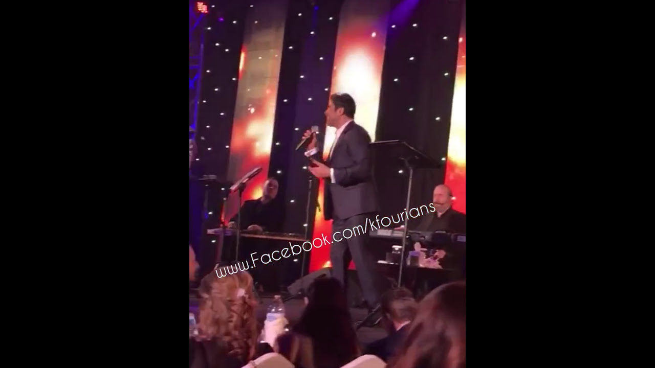 وائل كفوري .. شافتني و صارت تضحكلي | Wael Kfoury .. Intercontinental Hotel Abu Dhabi 2017