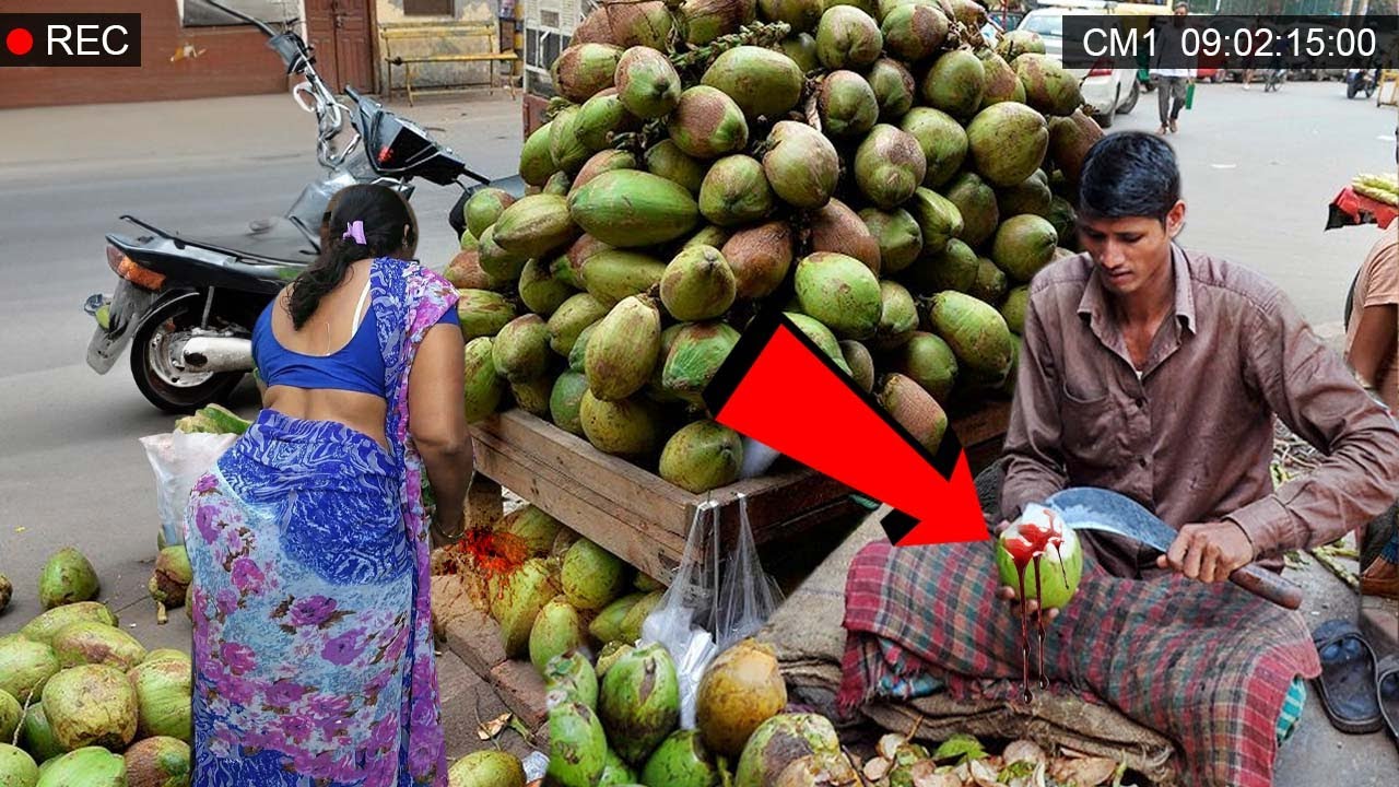 Life Changing Moment😲🙏 See How This Father Behave When An Army Man Enters To His Coconut Shop