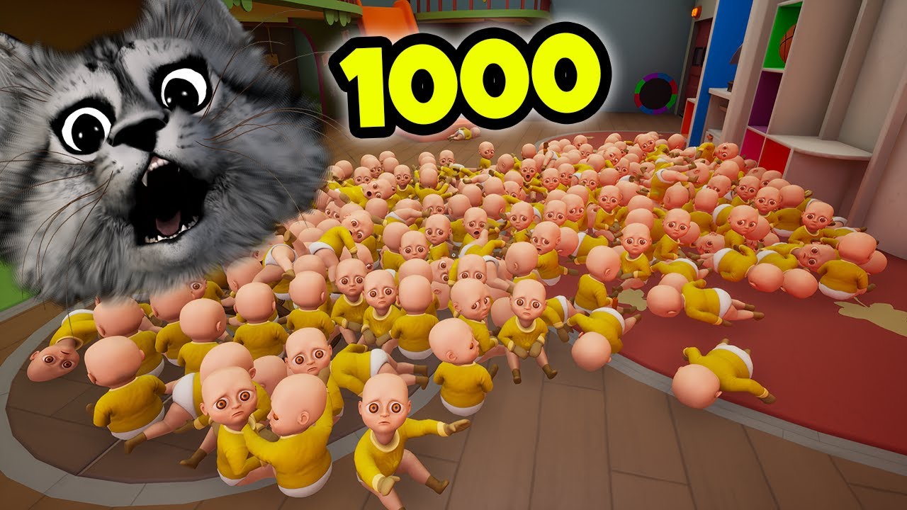 1000 TANE NECMİ BEBEK MODU | The Baby İn Yellow MOD