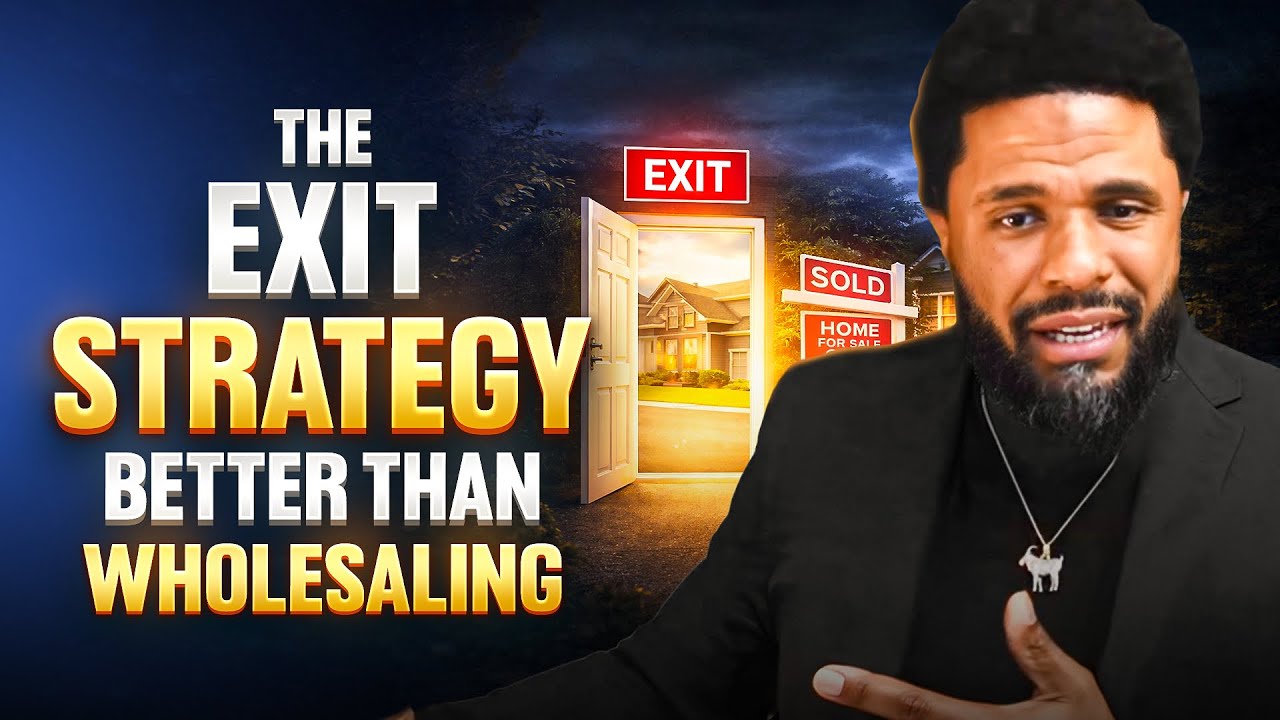 The EXIT Strategy better than wholesaling