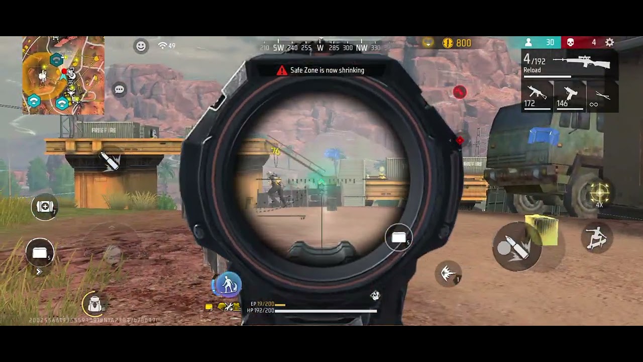 New York Server Free Fire Ranked Match Win 🔥 Pro Gameplay | Booyah Moment