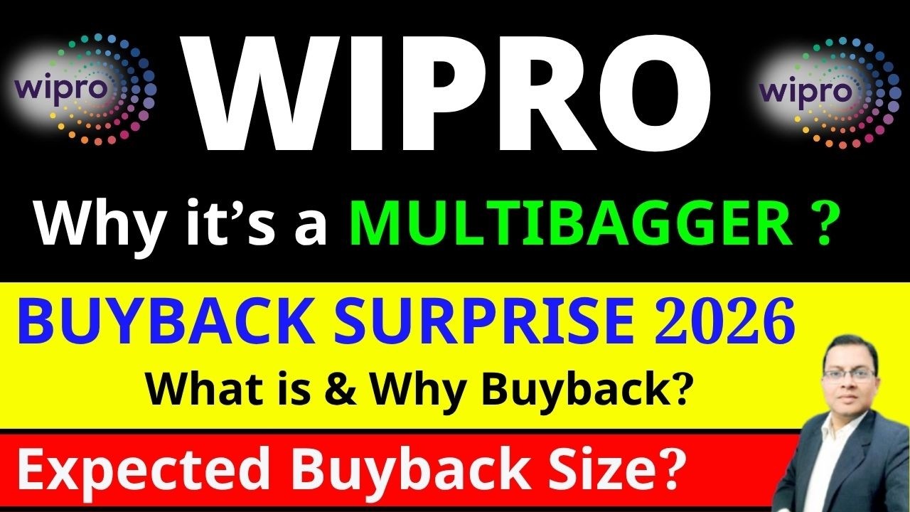 Wipro - A Multibagger Stock ? Wipro Buyback 2026 & Bonus explained I Wipro share I What is Buyback ?