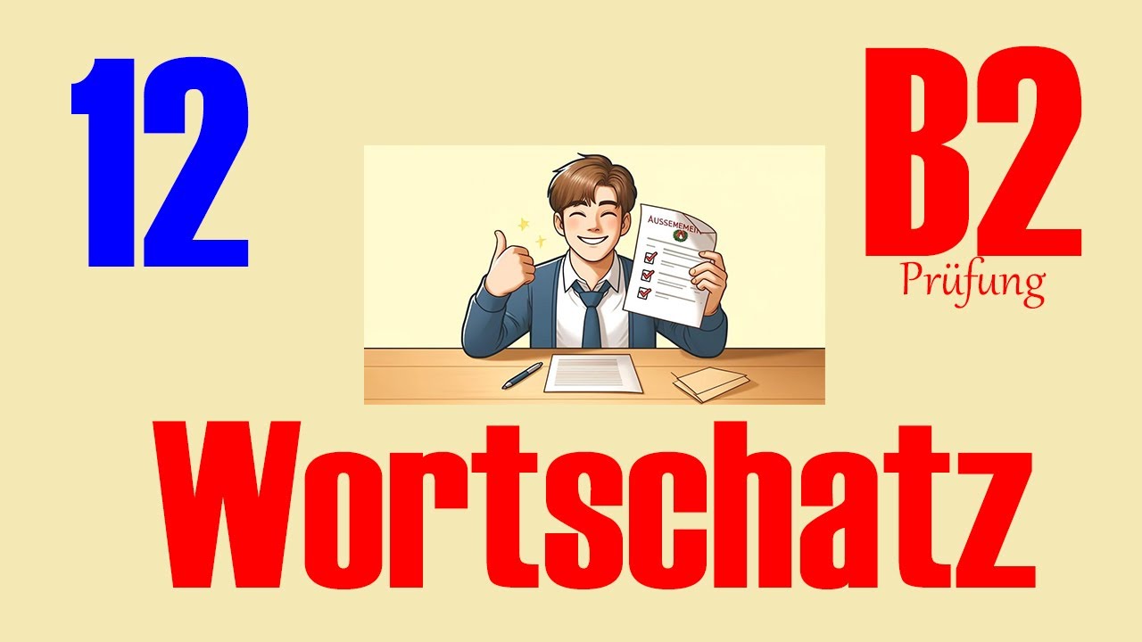 Wortschatz Kapitel 12. Deutsch B2, Linie 1 Beruf.