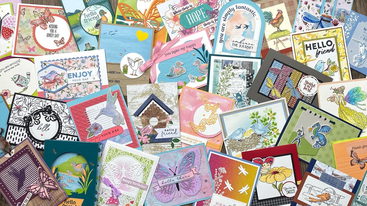 50+ Things with Wings Cards | The Great Big Card Swap: May 2025, Part 1