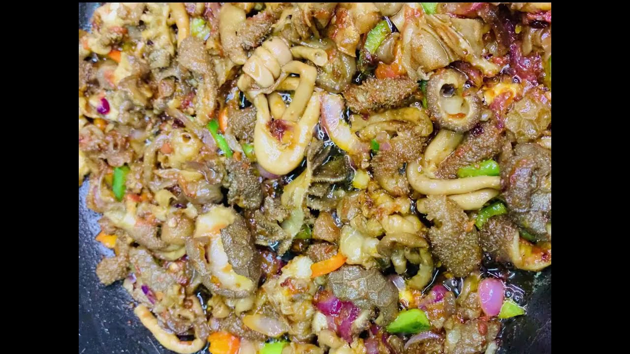 How to cook tripe/Beef offals recipe/mogodu/matumbo recipe