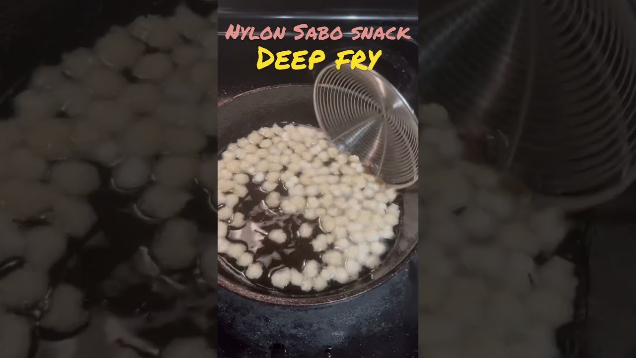 Evening snack #sabudana #nylon #usa #india #food #snack #crispy #yummyrecipe