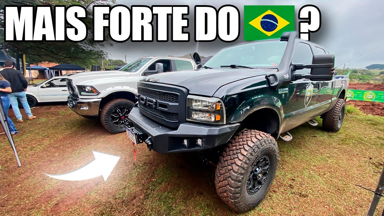 FORD F-250 COM MOTOR DE DODGE RAM BI-TURBO E MAIS DE 500 CV!!