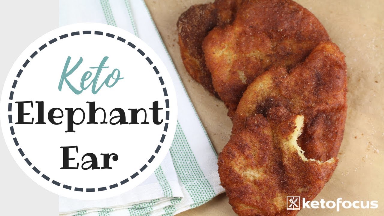 How to Make Keto Elephant Ears | Keto Carnival Food