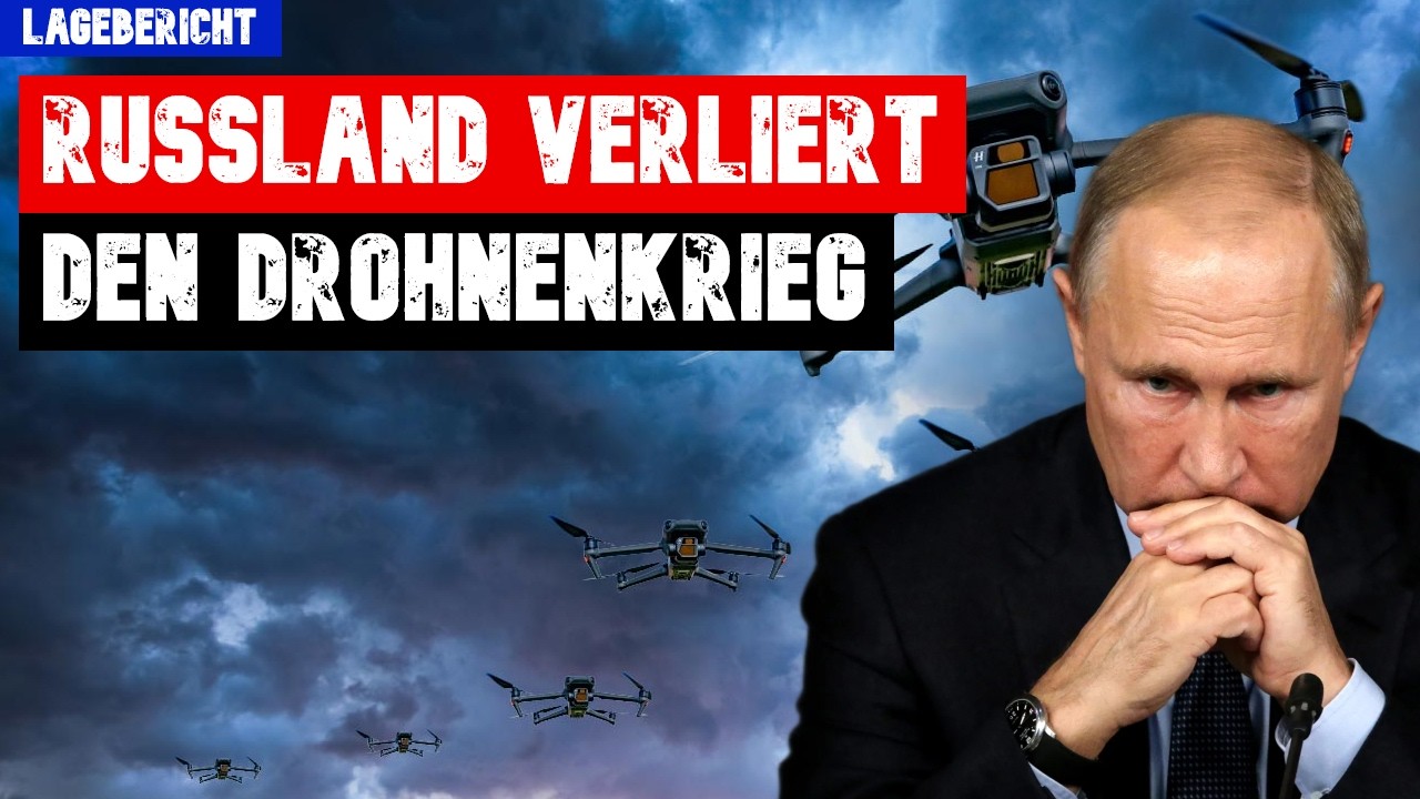 UKRAINISCHE KI-DROHNEN SORGEN F&Uuml;R PANIK IN RUSSLAND! // Lagebericht KW15 2026