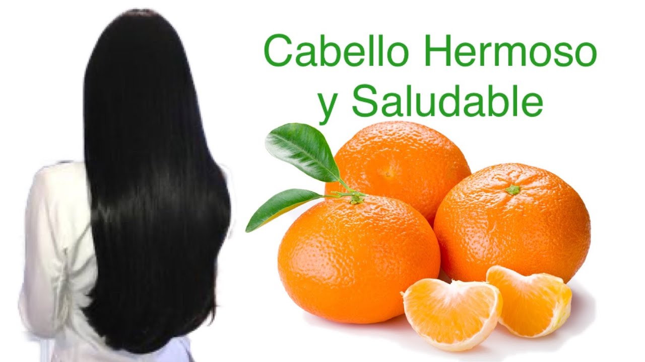 Agua Mágica Crece Pelo con solo un Ingrediente 🍊