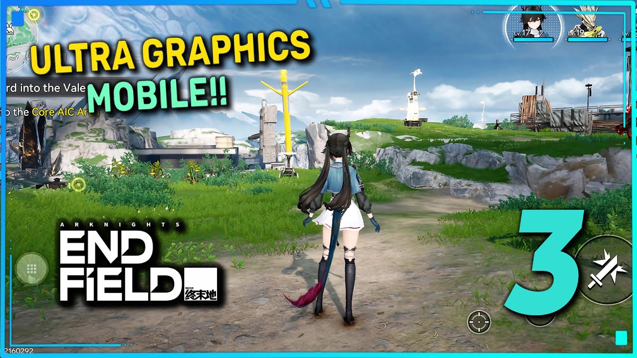 Arknights Endfield, часть 3, геймплей с ультраграфикой, мобильные устройства (Android, iOS)