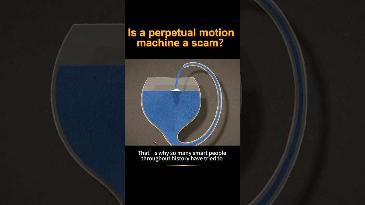Is a perpetual motion machine a scam?#knowledge #shortvideo #usa🇺🇸