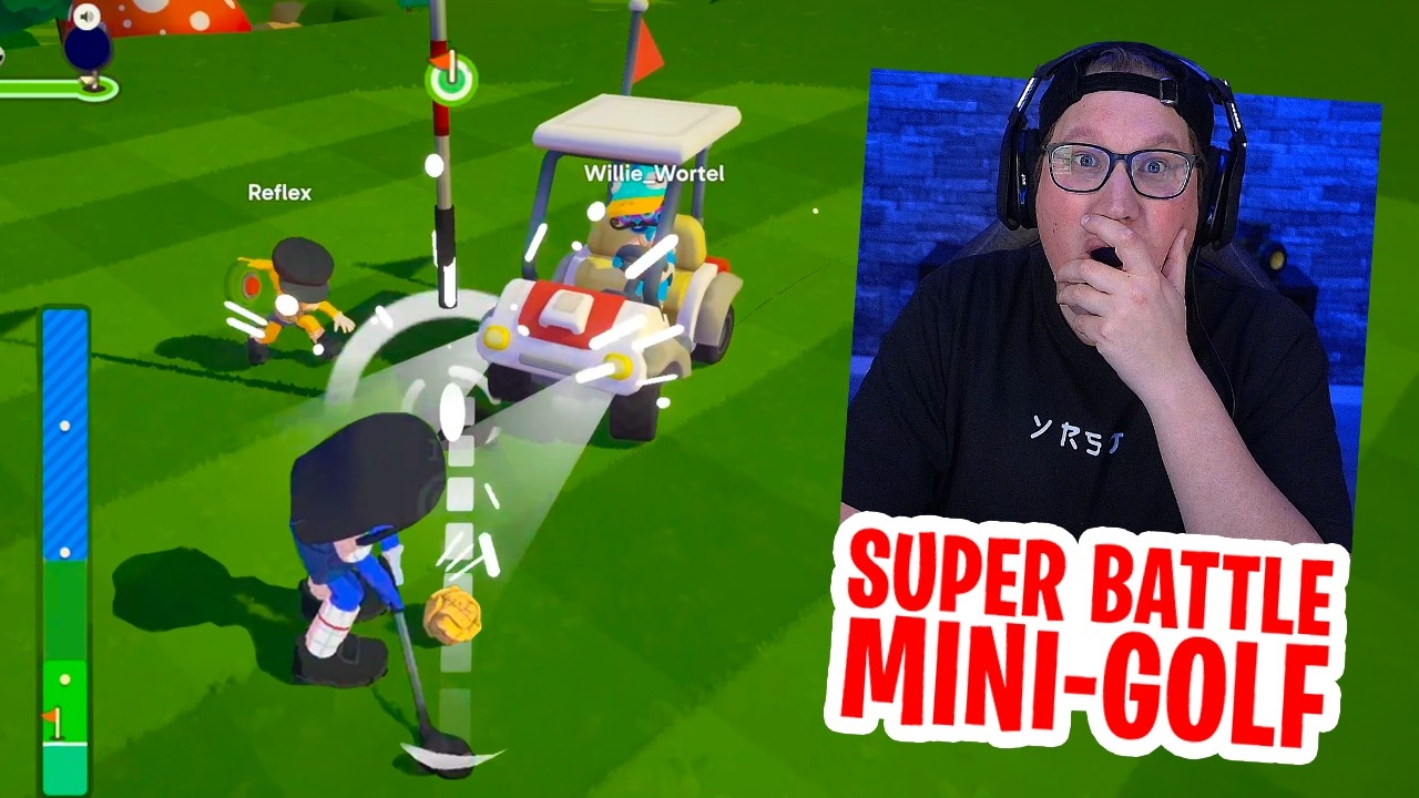 DEZE NIEUWE MINI-GOLF GAME IS... AWESOME!!!