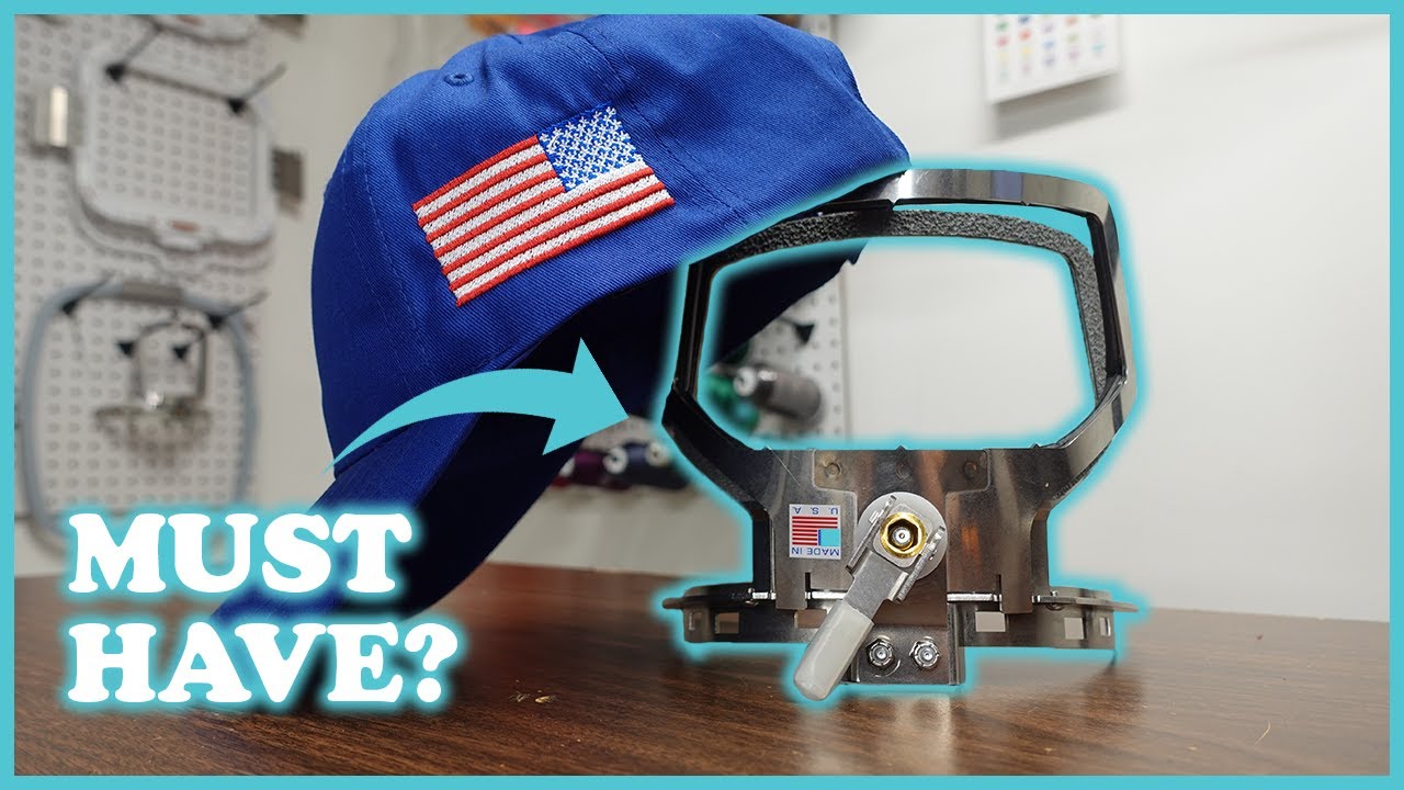 [Quick Demo] Side of Hat Embroidery with HoopTech!