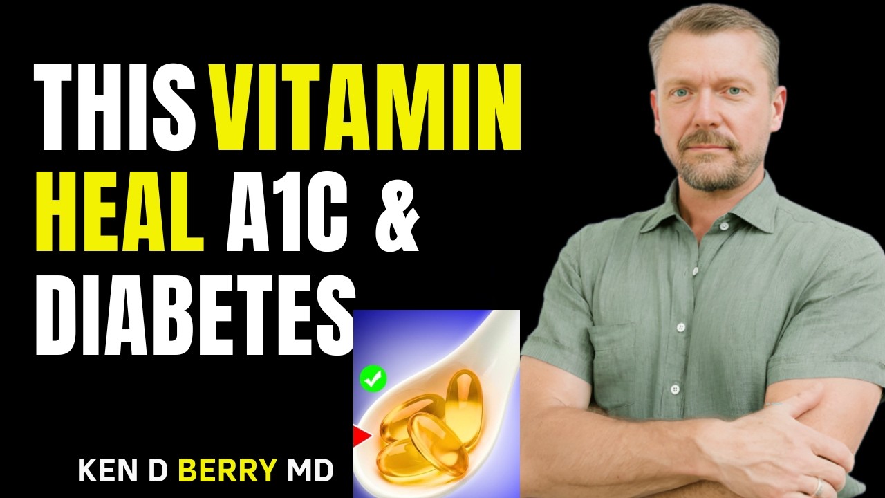 Top 3 Essential Vitamins for Diabetes to LOWER BLOOD SUGAR & A1C:Best Motivational Speech kenD berry