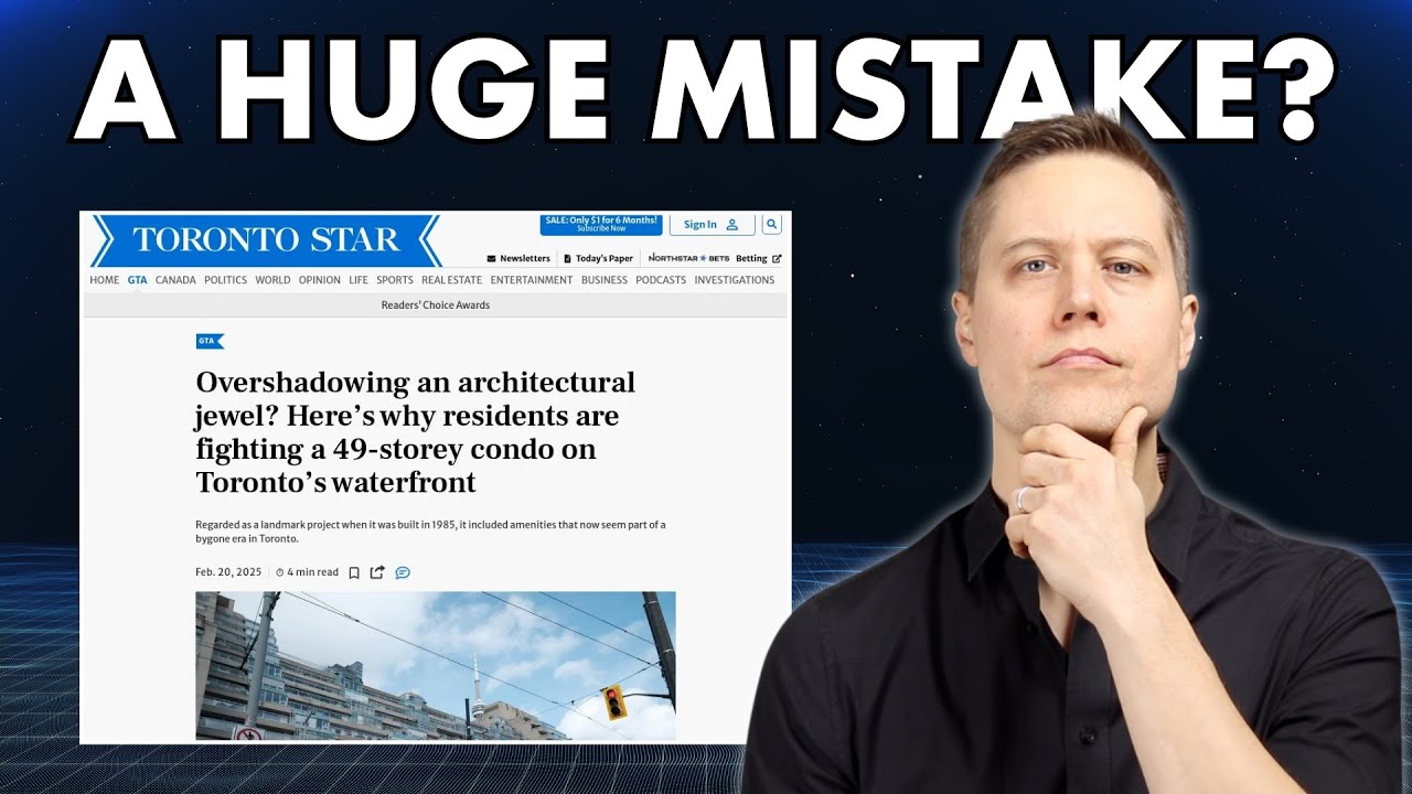 Toronto Real Estate: Condo Clash - Fighting A 49-Storey Waterfront Tower